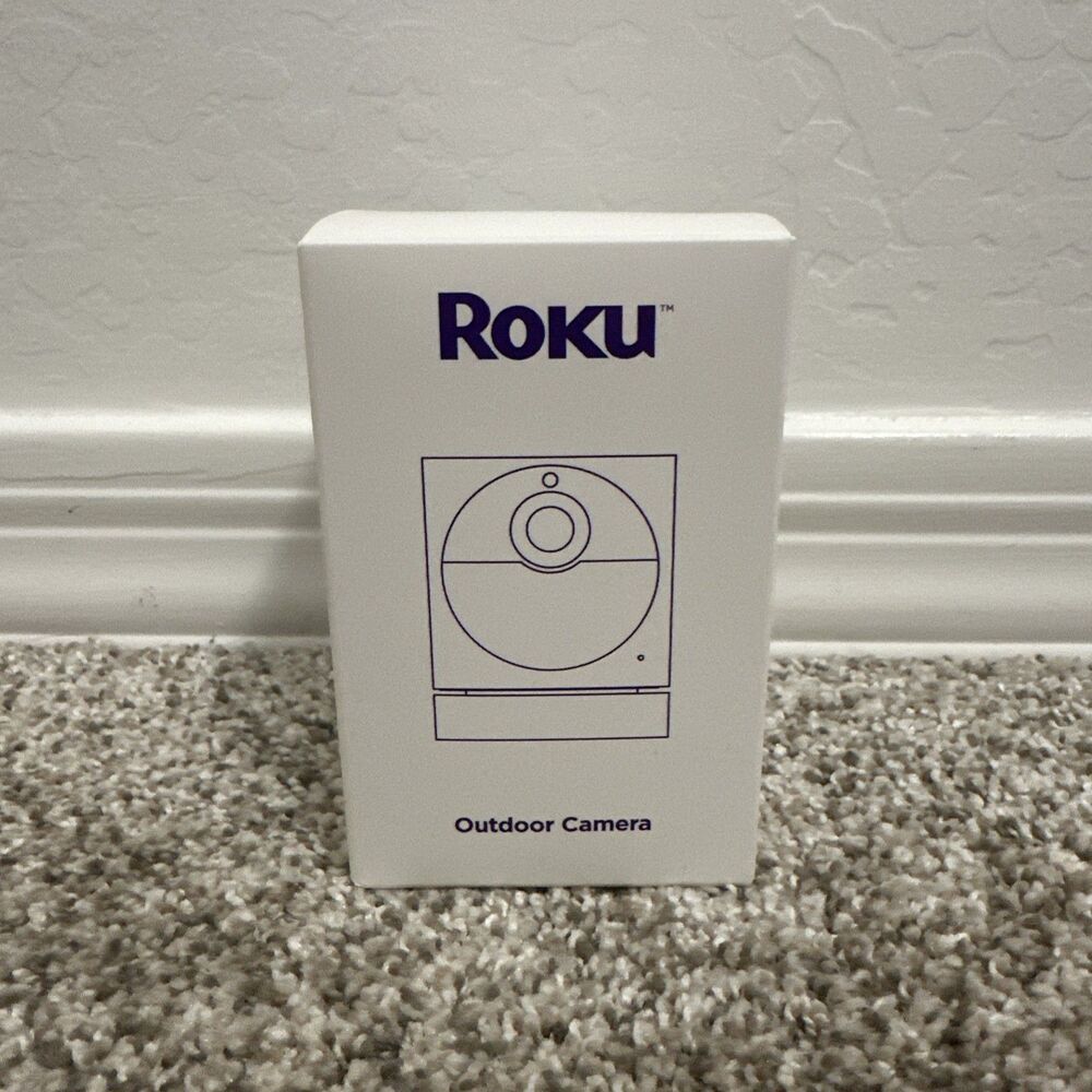 Roku Outdoor Camera for Home Security - Security Camera with HD Night Brand New